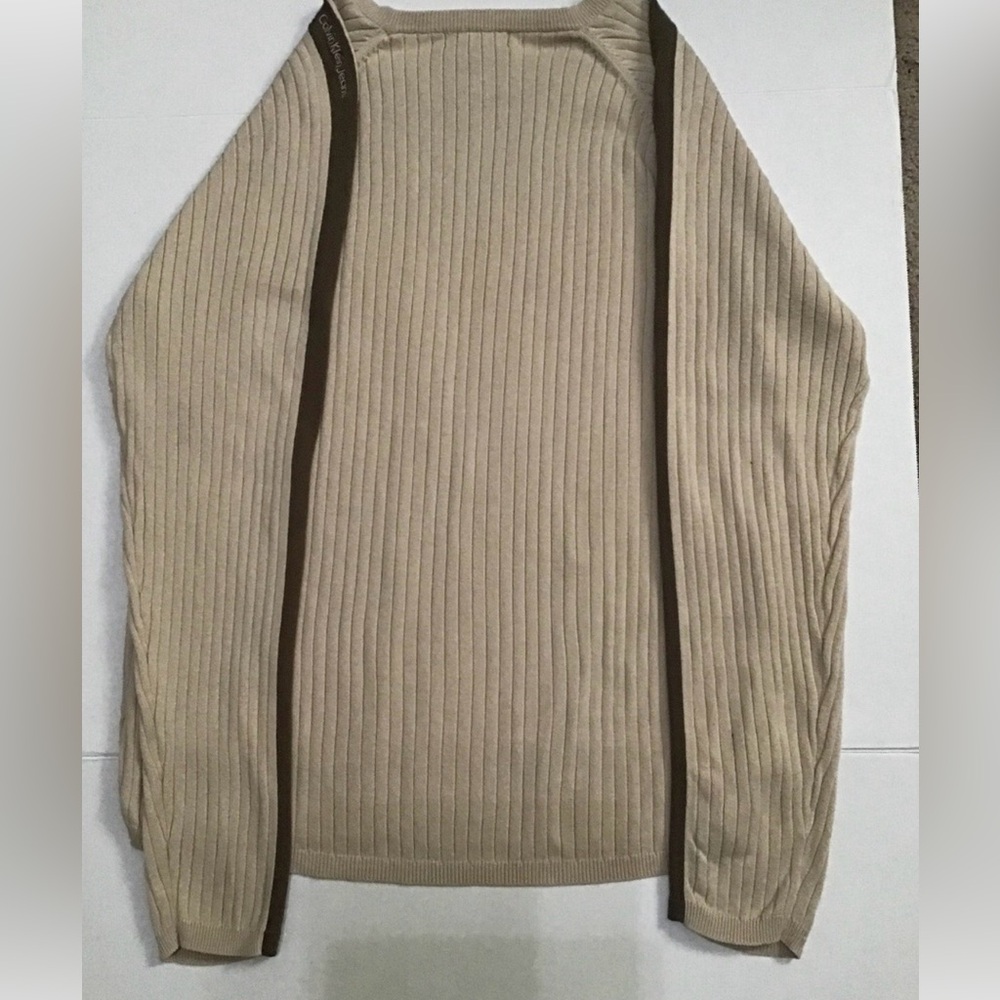 Calvin Klein Beige Crewneck Sweater